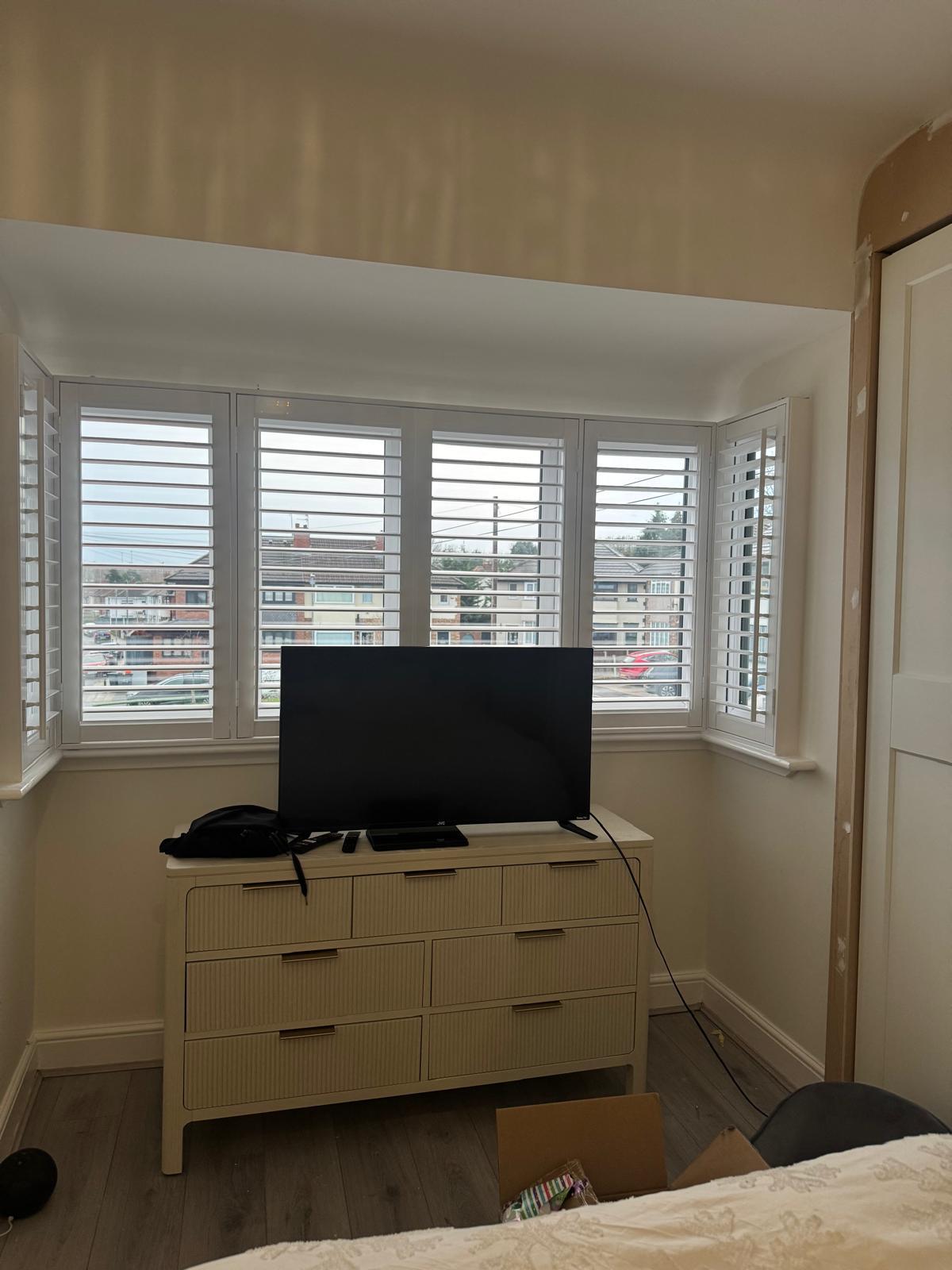 Bedroom Bay Shutters
